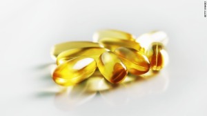 selection of fish-oil capsules