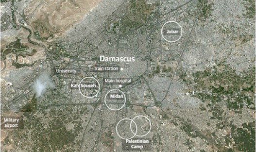 Damask-mapa