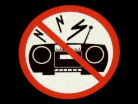 no music not allowed